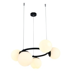 💡 Pendul N6805/5 – Contrast Elegant în Negru și Alb - Img 2