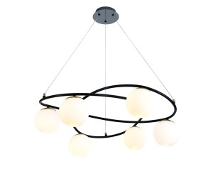 💡 Pendul N6806/6 – Stil Geometric și Contrast Vizual Puternic - Img 2