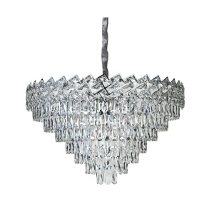 Candelabru Cristal, Elit'S, Esn Amora,80cm Cromat