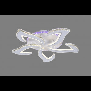 Lustra LED Cu Telecomanda, Elit's Cristal, wifi 2.4G lumina/rece/calda/neutra intensitate reglabila,178 W