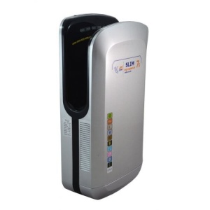 Uscător de Mâini , Senzor JetSlim, 1800W, Gri-- Alb, Filtru HEPA - Img 1