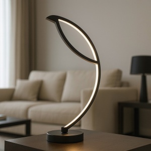 Veioză LED 8726BK – Putere și Eleganță în Finisaj Negru