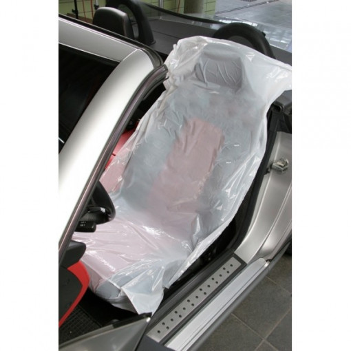 Huse protectie de unica folosinta pentru scaune auto, model extra - rola 500 bucati