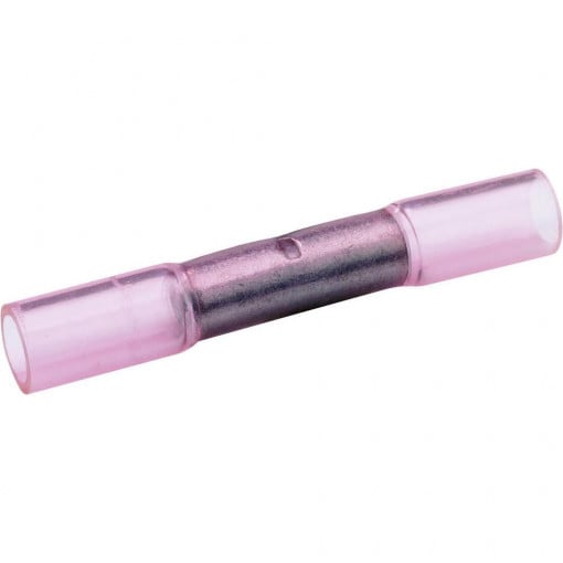 Conector termocontractabil cu adeziv, sertizabil, rosu, 1,5mmp - 7931100302 - 100buc/set - Img 2
