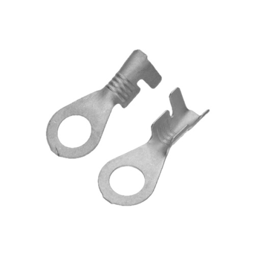 Papuc neizolat cu inel, fir 1-2,5mm2, Ø5, cupru electrolitic - 100buc/set