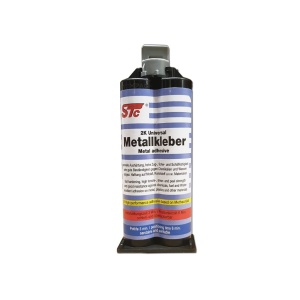 Adeziv STC pentru metal pe baza de metacrilat, bicomponent, seringa dubla, 50ml
