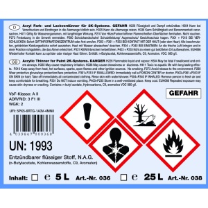 Diluant STC acrilic rapid, 5L - Img 2