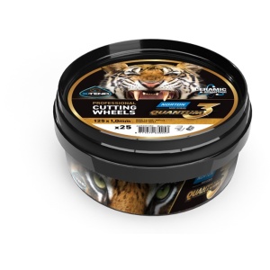 Disc taiere NORTON Quantum 3, metal / inox , 125x1.0x22.23mm - T41 - Img 2