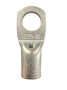 GT25 - Papuc cupru electrolitic neizolat, cu gaura, pentru fir de 25mmp - Img 3