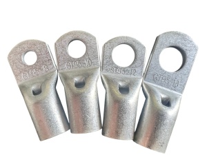 GT95 - Papuc cupru electrolitic neizolat, cu gaura, pentru fir de 95mmp - Img 1