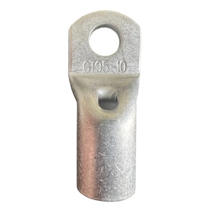 GT9510 - Papuc cupru electrolitic neizolat, cu gaura surub M10, pentru fir de 95mmp