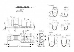 Papuc auto neizolat mama, latime 6,3mm, pentru fir de 0,5-1,0mm2 - 100buc/set - Img 6