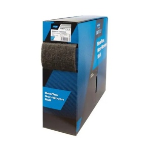 Pasla abraziva NORTON netesuta Gri, pretaiata Bear-tex Ultra Fine 115mmx10m