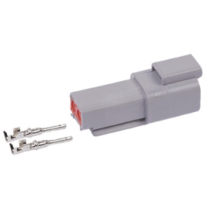 Conector auto Deutsch DTP, tata, 2 pini - Img 2