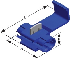 Conector rapid, albastru, 2,5mm2 - Img 3