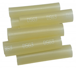 DSG3 - Tub termocontractabil transparent cu adeziv - 12/2,5 - 1 metru