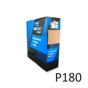 Norton Pro A275 P180, rola burete abraziv pretaiat, 115mm x 25m - Img 1