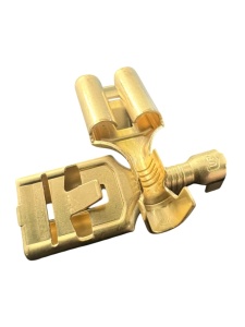 Papuc auto cupru, neizolat, mama, cu opritor, latime 9,5mm, pentru fir de 1-2,5mm2 - 100buc/set - Img 3