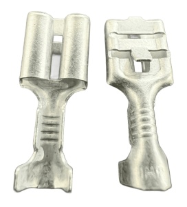 Papuc neizolat mama, cu opritor, latime 6,3mm, fir de 1,0mmp, cupru electrolitic - 100buc/set - Img 2