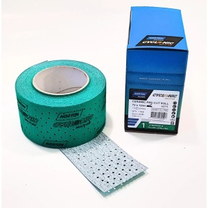 Rola abraziva NORTON CYCLONIC Green, NR. 1, P120/150, 72mm*12m
