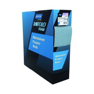 Rola NORTON Burete abraziv, A975, granulatie P180, 115mmX25m - Img 1