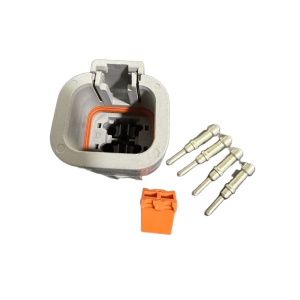 Set conector auto Deutsch DTP, tata, 4 pini - Img 4