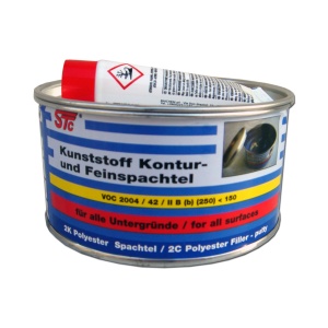 STC Chit pentru plastic, negru, 500g