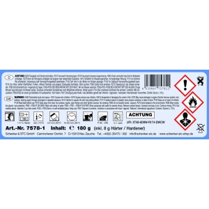 Chit STC pentru reparatii auto fibra verde, 180g - Img 3