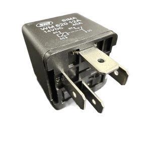 Releu auto 12V 40A, 4 pini, normal deschis, cu suport de montaj - Img 2