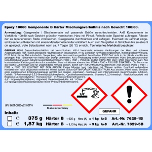 Set rasina opoxidica STC, 2K, pentru laminare si turnare, A+B 1Kg - 10060 - Img 4