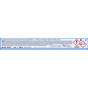Chit Epoxy STC, 2K, pentru reparatii fibra de sticla, 600g | - Img 4