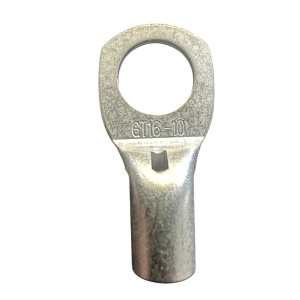 GT1610 - Papuc cupru electrolitic neizolat, cu gaura surub M10, pentru fir de 16mmp