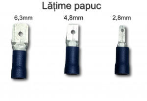 Papuc auto tata, izolat partial, tip AFM 2,5/2,8 - 100buc/set - Img 2