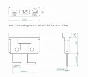 Siguranta auto format STANDARD 50buc/set - Img 3