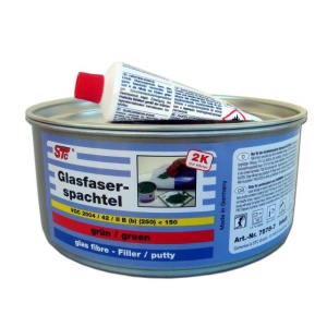 Chit auto cu fibra de sticla, culoare verde 750g | STC