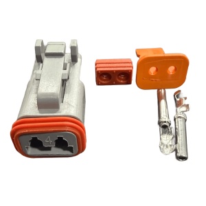 Conector auto Deutsch DT, mama, 2 pini
