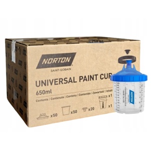 Kit NORTON sistem vopsire unica folosinta, Universal PPS, 0.650ML, 125µm, 50bc