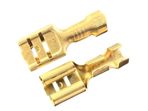 Papuc auto cupru, neizolat, mama, latime 6,3mm, pentru fir de 1,5mm2 - 100buc/set - Img 4