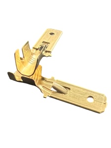 Papuc auto cupru, neizolat, tata, latime 6,3mm, pentru fir de 2,5mm2 - 100buc/set - Img 4