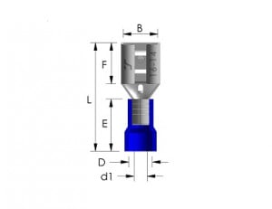 Papuc auto mama, izolat partial, tip AFH 2,5/6,3 - 100buc/set - Img 5