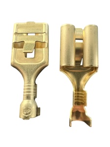 Papuc auto neizolat mama, cu opritor, latime 9,5mm, pentru fir de 1-2,5mm2 - 100buc/set - Img 4