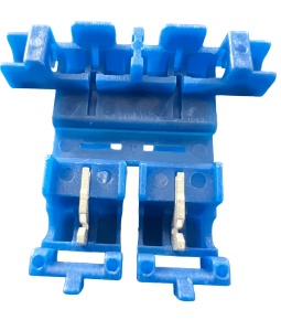 Suport siguranta pe fir, quick splice, albastru, CL2.5 - Img 4