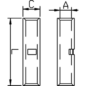 Conector neizolat cupru electrolitic, pentru fir de 16 mmp, set 100 bucati - Img 3