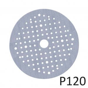 Disc abraziv Norton, multiair A975, granulatie P120, prindere velcro, diametru 150mm