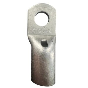 GT12014 - Papuc cupru electrolitic neizolat, cu gaura surub M14, pentru fir de 120mmp