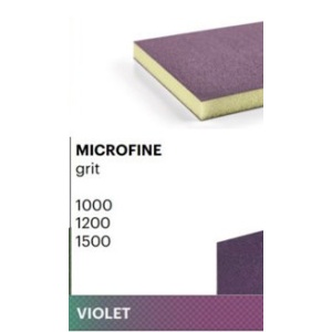 Pad slefuire fata dubla mov MICROFIN 13mm | AG - Img 2