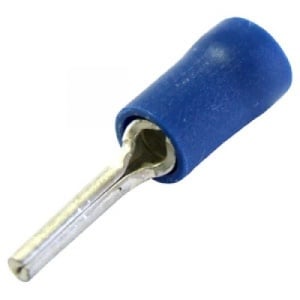 Papuc auto tip pin, lungime 12mm, pentru fir de 2,5mmp - 100buc/set - Img 1