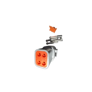 Set conector auto Deutsch DTP, tata, 4 pini - Img 2