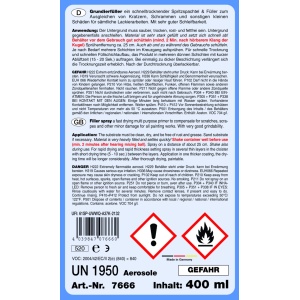 Spray primer gri STC, 2 in 1, 400ml - Img 3