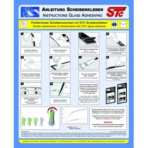 STC SET ADEZIV MONTARE PARBRIZ HMNL 310ML - Img 3